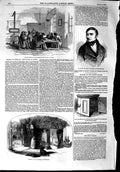 Old Antique Print 1853 Garcin Tassy Grotto Bethlehem Hindoostanee School 19th