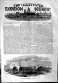 Original Old Antique Print 1853 Hale'S Rocket Factory Rotherhithe Manufactory