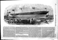 Original Old Antique Print 1853 Launch Himalaya Screw Steam Ship Blackwall 19th