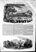 Old Antique Print 1853 Assin Chiefs Gabriel Chiboo African Slaver Linnet 19th