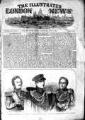 Old Antique Print 1853 Prince Paskewitsch Duke Constantine Lazareff War 19th