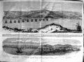 Old Antique Print 1853 Turkish Ships Buayukdera Bosphorus Besika Bay War 0 19th