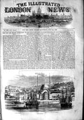 Original Old Antique Print 1853 Constantinople Mosque Sultan Mahmoud Embassy
