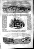 Old Antique Print 1853 Bay Bouyouk-Dere Terapia Bosphorus Constantinople 19th