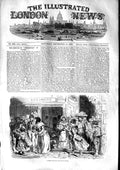 Original Old Antique Print 1853 Street Scene Paris France Bre 19th