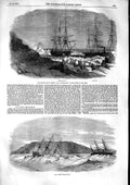 Old Antique Print 1853 Queen England Ship Phoenix Breadalbane Cape Riley 19th