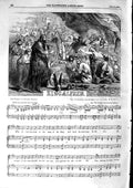 Original Old Antique Print 1853 Sheet Music King Alfred Charles Mackay Bishop