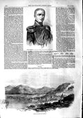Original Old Antique Print 1853 Prince Woronzow Russian Smyrna Jews C Victorian