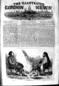 Original Old Antique Print 1854 Portrait Ismail Pacha Mahomet Men Victorian