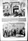 Old Antique Print 1854 Russian Ambassador Kisseleff Baron Brunnow Chesham 19th