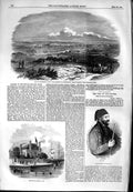 Old Antique Print 1854 Sebastopol Poplar Sailors House Governor Schumla 19th