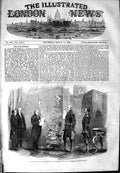 Old Antique Print 1854 Deputation Friends Emperor Russia St. Petersburg 19th