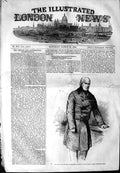Original Old Antique Print *3179 1854 Portrait Earl Aberdeen House Lords