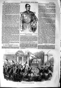 Old Antique Print 1854 Marshal Arnaud Scene Declaration War French Senate 19th