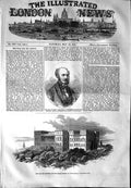 Old Antique Print 1854 Earl Lucan Lord Raglan Headquarters Constantinople 19th