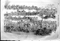 Old Antique Print 1854 Grand Procession Carriages Empress Austria Vienna 19th