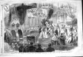Original Old Antique Print 1854 Marriage Emperor Austria Princess Elizabeth 19th
