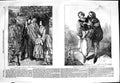 Original Old Antique Print 1854 Royal Academy Art Sier Home Scene Faust Romance