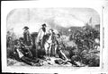 Original Old Antique Print 1854 View Garibaldi Rome Siers Battle Wa Victorian