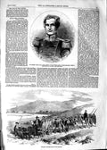 Old Antique Print 1854 Edmund Lyons Black Sea Circassian Prisoner Schumla 19th