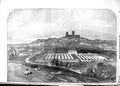 Original Old Antique Print 1854 Meeting Royal Agricultural Society Lincoln 19th