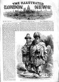 Original Old Antique Print 1854 Turkish Dervishes Men Costumes James Ro 19th