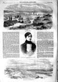 Old Antique Print 1854 Arab Tabia Silistria Captain Buller Defender War 19th