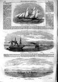 Old Antique Print 1854 Sveaborg Finland Ships Wrangler Observatory Holmen 19th