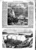Original Old Antique Print 1854 Lizard Serpentine Cornwall Alexandrian 19th