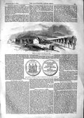 Original Old Antique Print 1854 War Camp St. Omer Medal Mint Paris Anglo-French