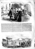 Old Antique Print 1854 Sisters Nuns Benoit Pera Huntly Railway Scotland 19th