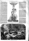 Old Antique Print 1854 Geological Wonder New South Wales William Morris 19th