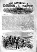 Original Old Antique Print 1854 Lord Raglan General Canrobert Sebastopol War