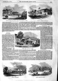 Original Old Antique Print 1854 Eupatoria Captain Brock Payne Marines War 19th