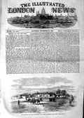 Original Old Antique Print 1854 Head-Quarters Raglan Balaclava Montagu O'Reilly