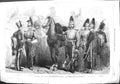 Original Old Antique Print 1855 Cavalry Artillery War Dragoon Guards Hussars