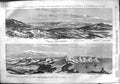 Old Antique Print 1855 Sebastopol Balaclava Castle Inkerman Tchdge Dagh 19th