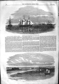 Old Antique Print 1855 British Expedition Ships Tien-Tsin River Bowring 19th