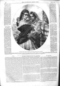 Original Old Antique Print 1855 John Phillip Portrait Spanish Gipsy Victorian
