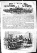 Original Old Antique Print 1855 Committee House Commons Army Sebastopol War