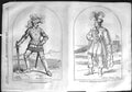 Old Antique Print 1855 Knight Prince Wales Drawing Patriotic Exhibition 19th