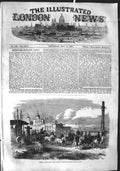 Original Old Antique Print 1855 Perekop Crimea War Siers Horses Richter Art