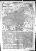 Old Antique Print 1855 Map Chart Sea Azoff Kertch Yenikale Crimea Cossack 19th