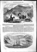 Original Old Antique Print 1855 Nightingale Hut Hospital Balaclava Manil 19th