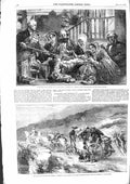 Original Old Antique Print 1855 Church Kirk Scotland Stage-Coach John Victorian