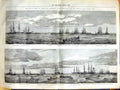Original Old Antique Print 1855 Blatic Fleet Ships Tolboukin Duke Wellington 0
