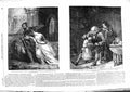 Old Antique Print 1855 Gow Chrom Louise Lauder Grandfather Watch Goodall 19th
