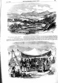 Old Antique Print 1855 Battle Tchernava Traktir-Bridge Croat'S Balaclava 19th