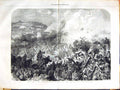 Original Old Antique Print 1855 Fall Sebastopol Capture Malakoff Tower War