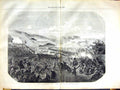 Original Old Antique Print 1855 Battle Tchernaya War Siers HorsesVictorian